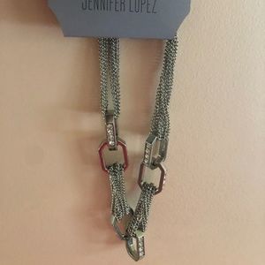 JLO Silver Necklace - Statement Piece
